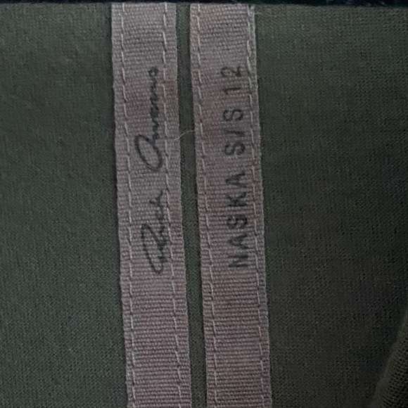 RICK OWENS Khaki Pillar Maxi Dress - Picture 4 of 11